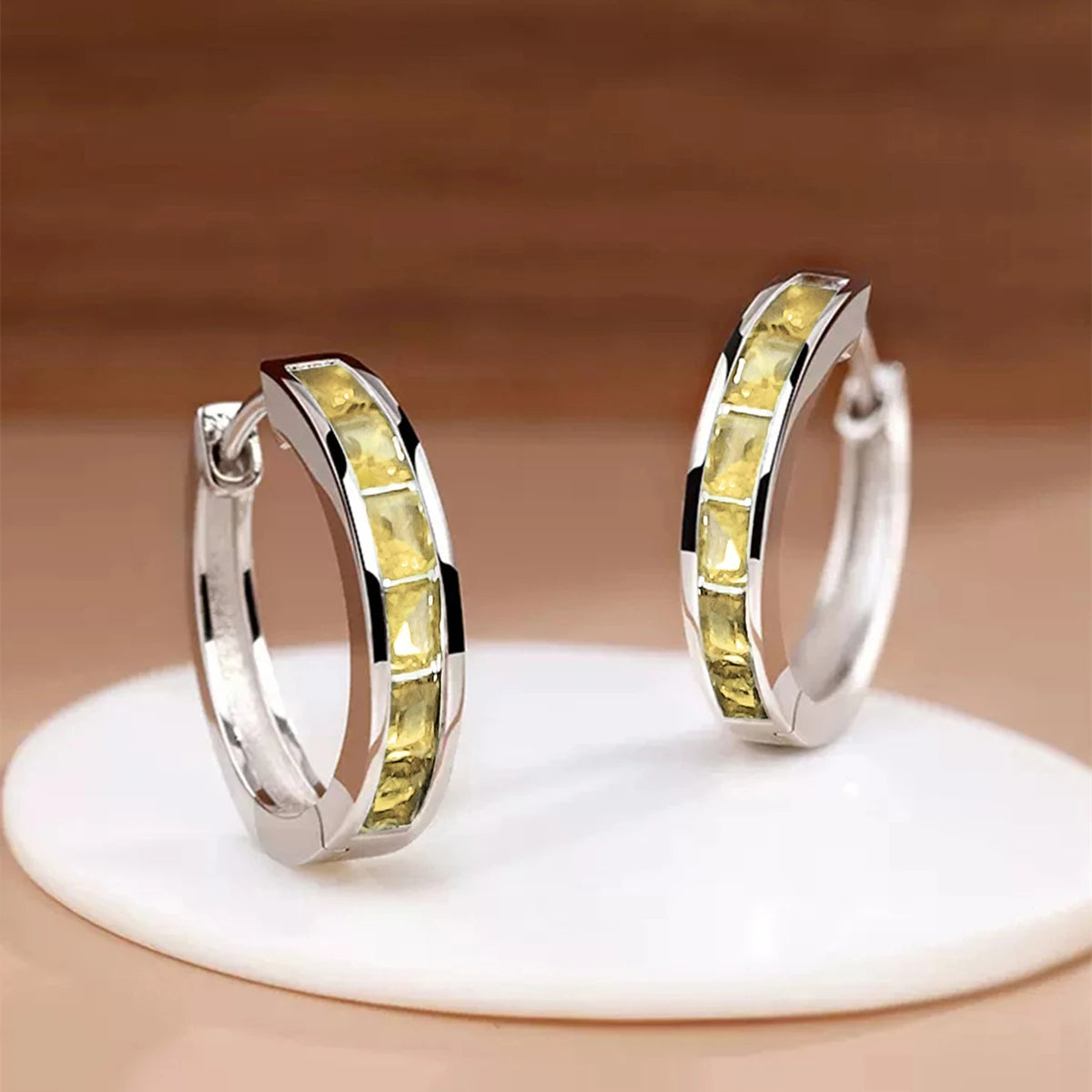 Women’s Cubic Zirconia Hoop Earrings – 11 Classic Designs