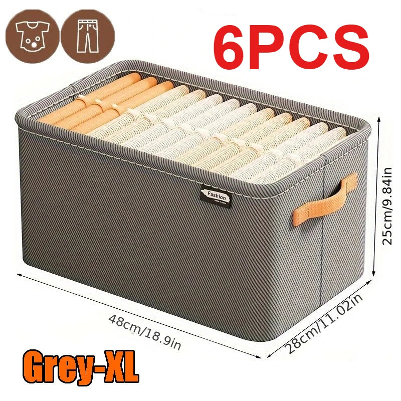 Non-Woven Wardrobe Clothes Organizer – M, L & XL