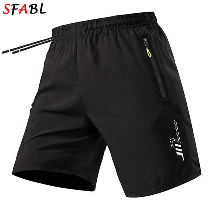 Men's Quick-Dry Sports Shorts — Breathable Running & Football Shorts