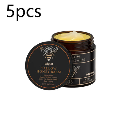Tallow Honey Glow Cream — Hydrating Face & Body Moisturizer for Firming & Brightening