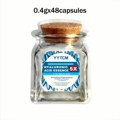 Hyaluronic Acid Deep Moisturizing Capsule Essence — Brightening Skin Serum (0.4g x 30 Capsules)