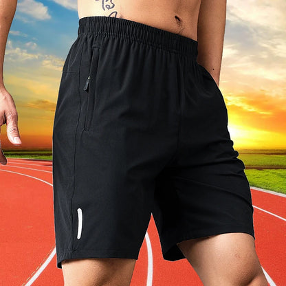 Men's Quick-Dry Sports Shorts — Breathable Running & Football Shorts