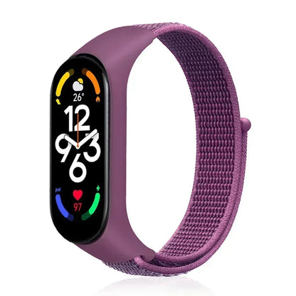 Nylon Sport Strap for Xiaomi Mi Band 3 4 5 6 7 — Soft Adjustable Replacement Wristband