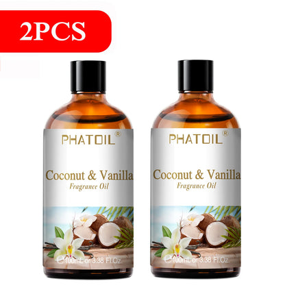 PHATOIL Aromatherapy Fragrance Oil 100ml — Premium Diffuser & Home Scent