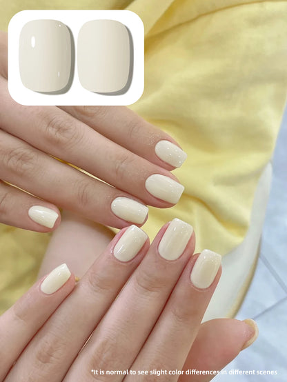 Pale Yellow Gel Nail Polish — Pure Soak-Off No-Wipe UV LED Formula, 15ml