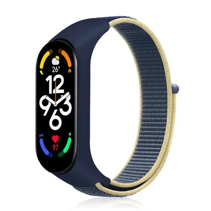 Nylon Sport Strap for Xiaomi Mi Band 3 4 5 6 7 — Soft Adjustable Replacement Wristband
