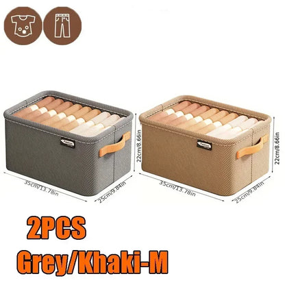 Non-Woven Wardrobe Clothes Organizer – M, L & XL