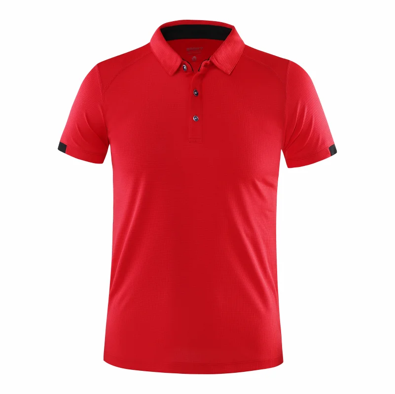 Men's Quick-Dry Sports POLO Shirt — Breathable Short Sleeve Cycling & Fitness Top