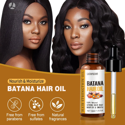 100% Pure Batana Oil — Deep Hair & Scalp Nourishment Treatment