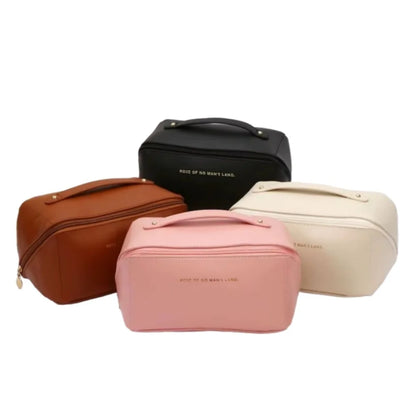 Pillow Makeup Bag — Luxury Travel Cosmetic Organizer for Women