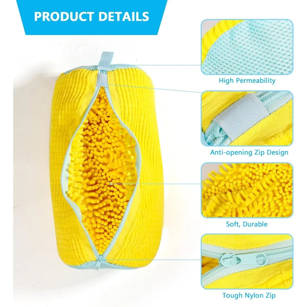Shoe Washing Machine Laundry Bag — Durable Mesh Wash Bag for Sneakers & Casual Shoes