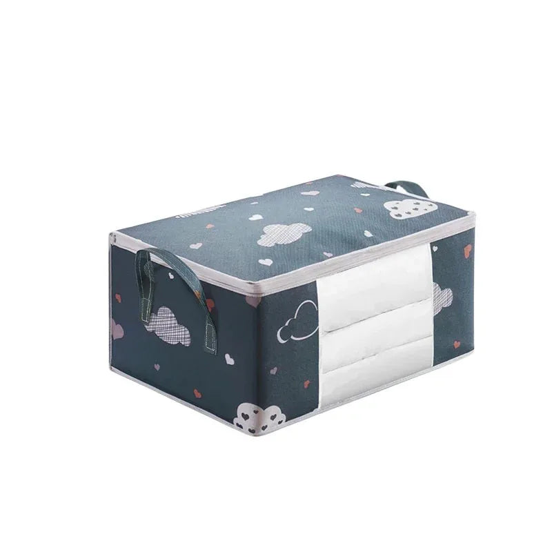 Large Capacity Multi-Purpose Storage Bag with Handles — Dustproof & Moisture-Resistant Non-Woven Fabric