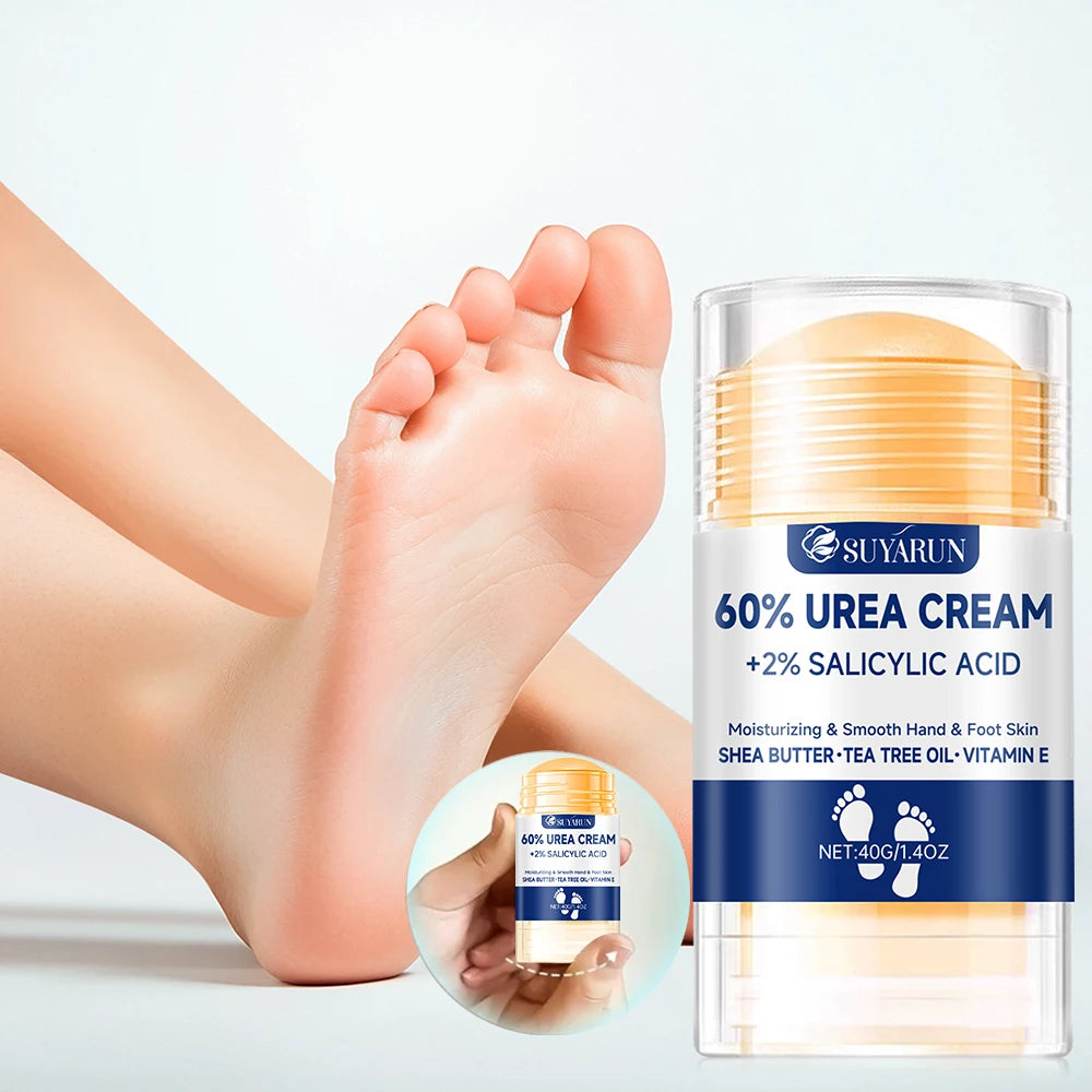 SUYARUN 60% Urea Foot Cream Stick — Deep Hydration & Cracked Heel Repair