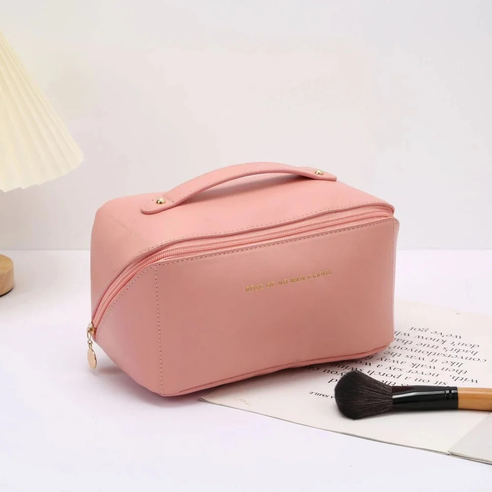 Pillow Makeup Bag — Luxury Travel Cosmetic Organizer for Women