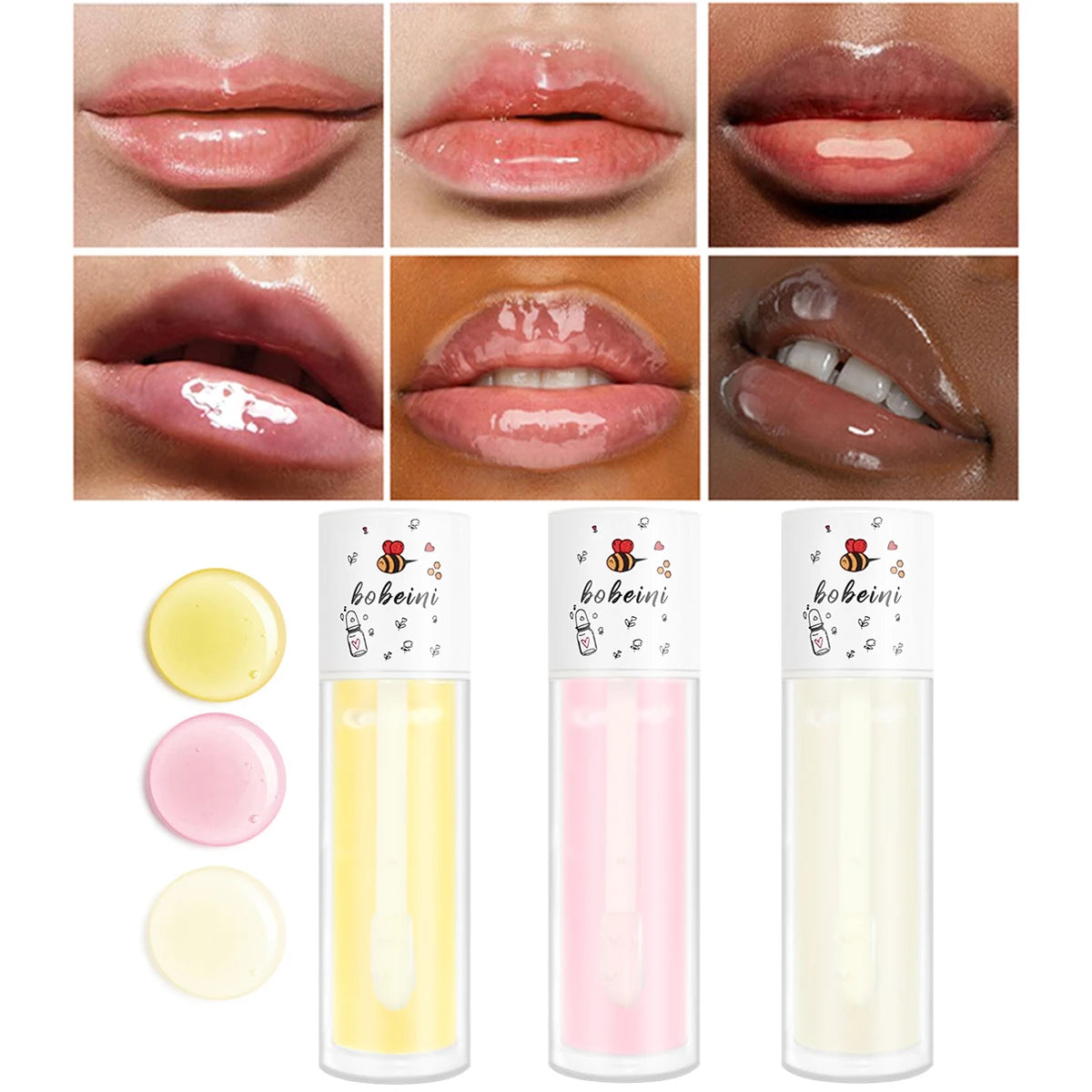 Peach Honey Lip Oil — Plumping & Moisturizing Lip Treatment
