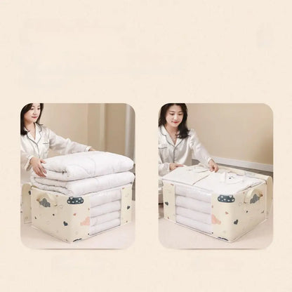 Large Capacity Multi-Purpose Storage Bag with Handles — Dustproof & Moisture-Resistant Non-Woven Fabric