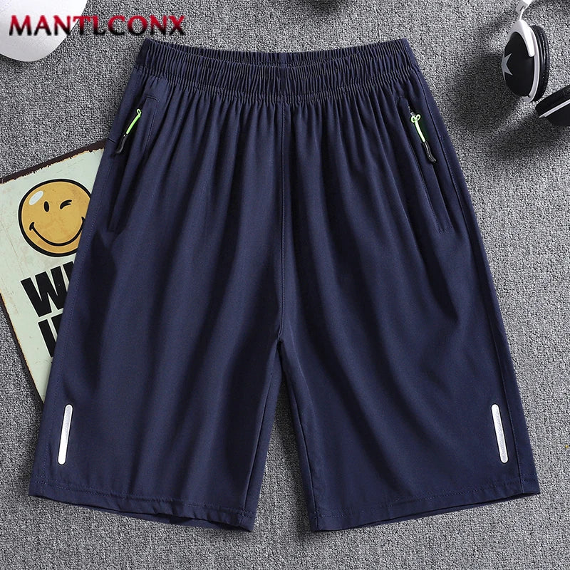 Men's Quick-Dry Sports Shorts — Breathable Running & Football Shorts