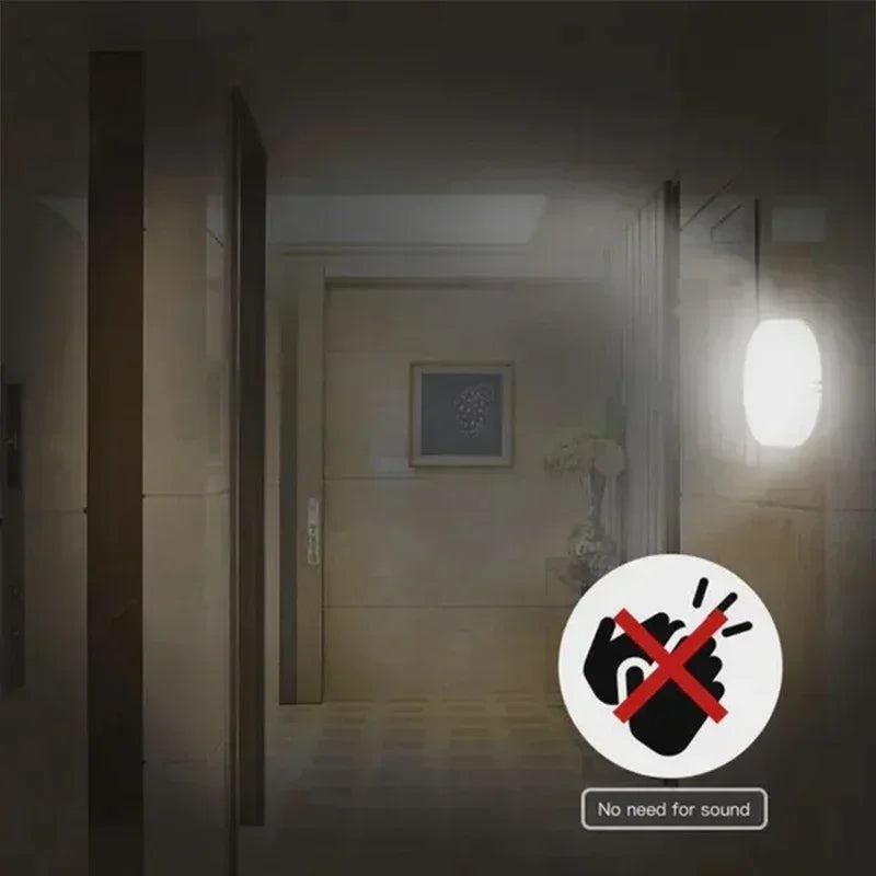 USB Rechargeable Motion Sensor Night Light — LED Lamp for Kitchen, Bedroom, Stairs, Hallway & Closet