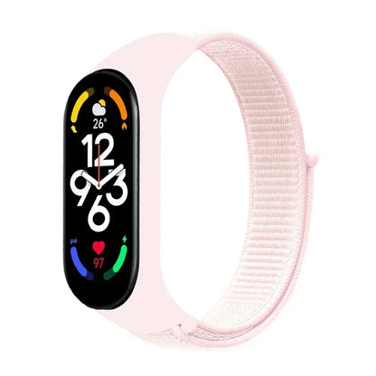 Nylon Sport Strap for Xiaomi Mi Band 3 4 5 6 7 — Soft Adjustable Replacement Wristband