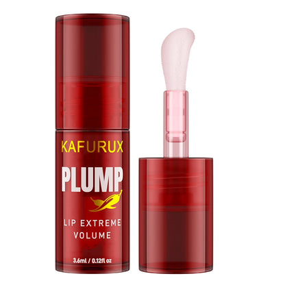 Chili Pepper Lip Plumper Oil — Instant Volumising Lip Gloss Serum & Long-Lasting Moisturizing Essence for Women
