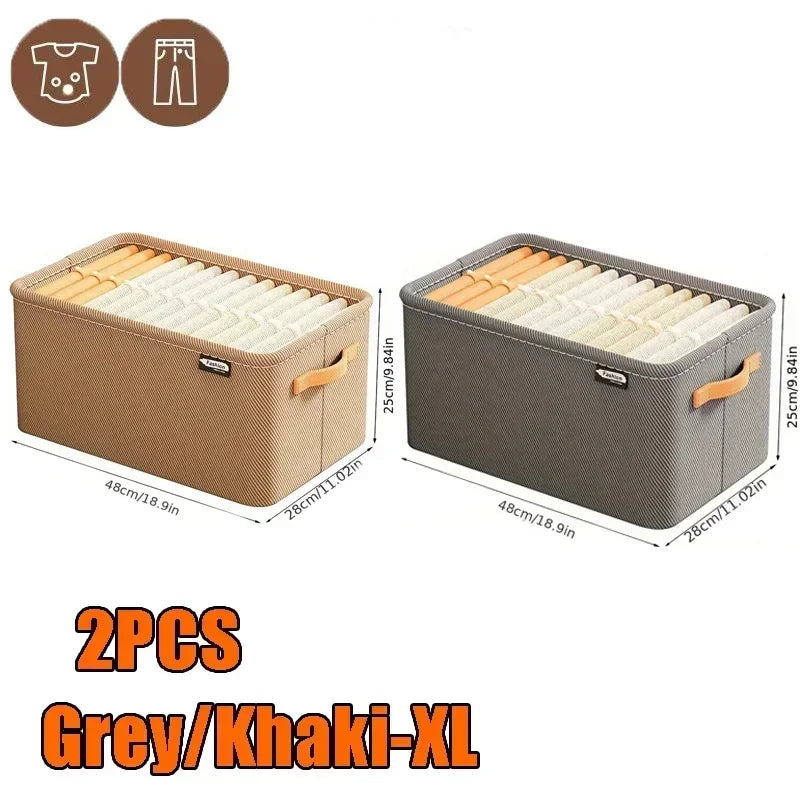 Non-Woven Wardrobe Clothes Organizer – M, L & XL