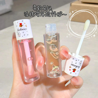 Peach Honey Lip Oil — Plumping & Moisturizing Lip Treatment