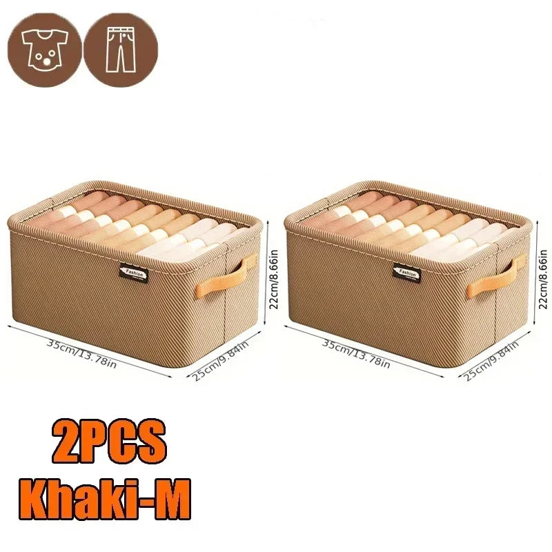 Non-Woven Wardrobe Clothes Organizer – M, L & XL