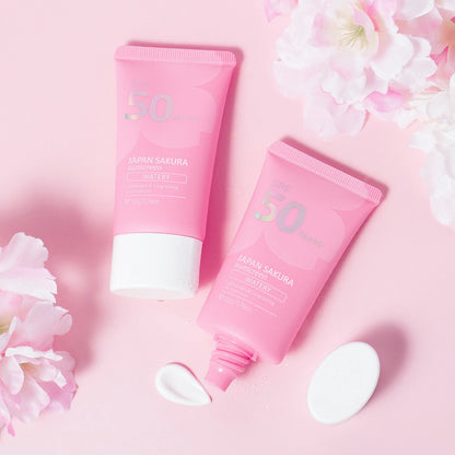 Laikou Sakura Moisturizing Sunscreen SPF50 — Gel Isolation Lotion, 50g