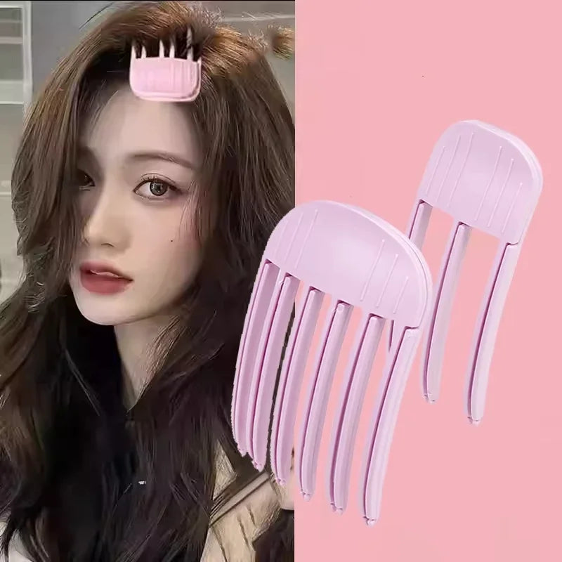 Fluffy Volumizing Hair Clips — Curling Bangs & Root Lift Clips for Women