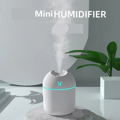 250 ml USB Mini Cool-Mist Humidifier – 2 Styles